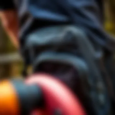 Detailed Look at Jansport Waistpack Design Close-up of the Jansport Waistpack showcasing its design and material quality