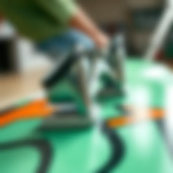 Close-up of the Huf Hupper showcasing its unique design features