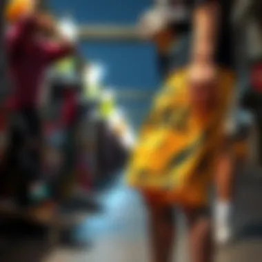 Top Brands in Skate Apparel Showcase of popular brands in skateboarding apparel.