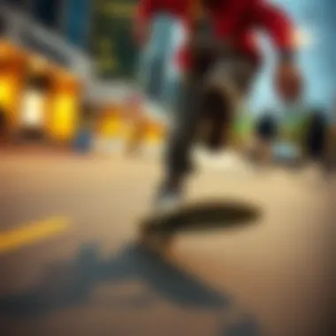 Dynamic Capture with Skater Dolly A skater dolly in action capturing dynamic skateboard movements