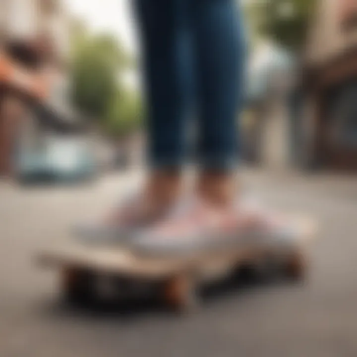 Group of skateboarders wearing Vans Lowland CC, portraying its cultural impact