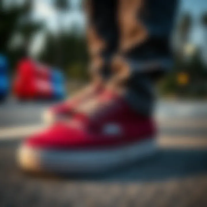 Vans UltraRange Burgundy among other skate gear essentials