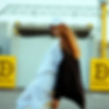 Fashionable outfit featuring white Dickies in a skateboarding setting