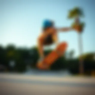 A skateboarder performs a trick with Vans shoes highlighting the importance of comfort and support.