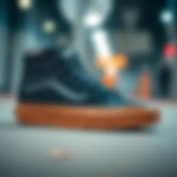 Vans SK8 Hi MTE Black Gum showcasing its unique design