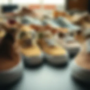 Diverse Range of Beige Vans Slip-Ons Collection of various beige Vans Slip-Ons