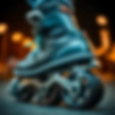 Detailed view of Heelys design highlighting functionality and innovation