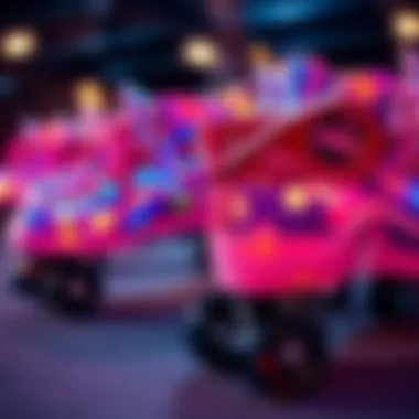 Design Features of Holographic Impala Skates Stunning close-up of holographic Impala skates showcasing their unique design