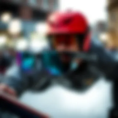 Sleek Design Innovations in Spy Helm Tech Design showcasing sleek lines and modern materials