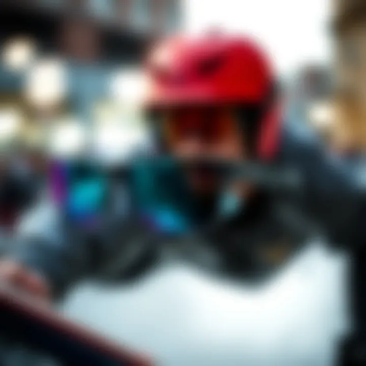 Sleek Design Innovations in Spy Helm Tech Design showcasing sleek lines and modern materials