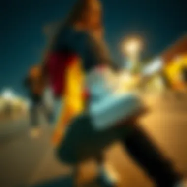 Street Fashion: The Versatility of Ladies White Vans Fashionable street style featuring ladies white Vans