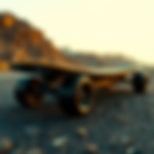 Sleek Design of Landyachtz Rallycat Landyachtz Rallycat skateboard showcasing its sleek design