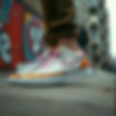 Nike Blazer 77 Low Top worn in an urban setting, highlighting its versatility