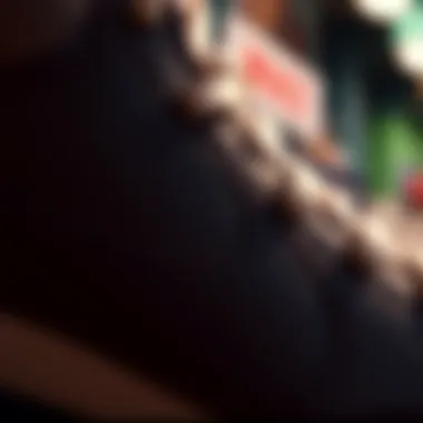 Detailed Close-up of Design Detailed close-up of the Nike Cortez High Top design