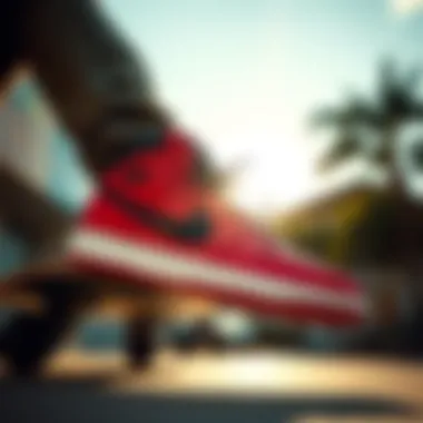 Cultural Impact of Nike SB 58 Artistic representation highlighting the cultural significance of Nike SB 58 in skateboarding