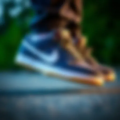 Nike SB shoes showcasing cutting-edge design