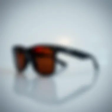 Stylish Oakley Holbrook sunglasses on a reflective surface