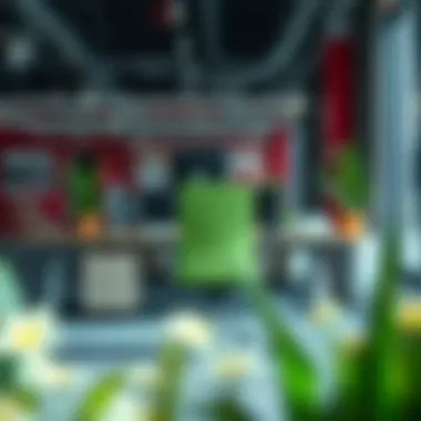 Integrating Skate Culture into Modern Office Spaces A vibrant office space integrating skate culture elements with the skate office chair