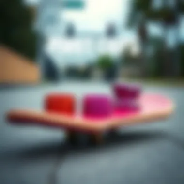 Illustration showing the material differences in pivot cups.