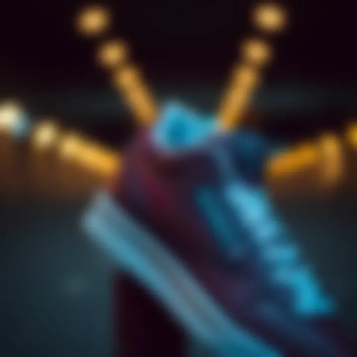 Side profile of the Reebok Club C 85 Burgundy highlighting its sleek silhouette.