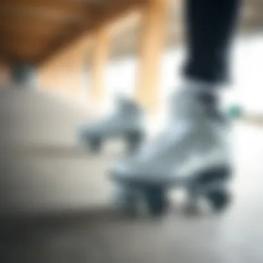 Innovative shoe design with retractable skates