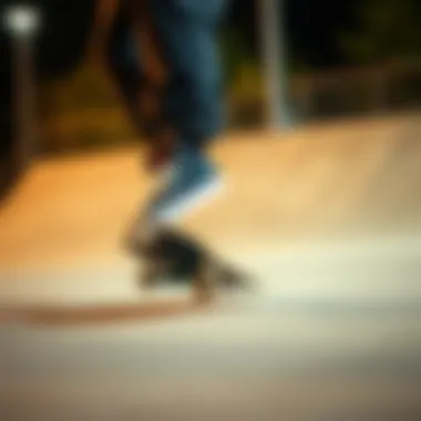 A skateboarder performing tricks while wearing Supra skate shoes