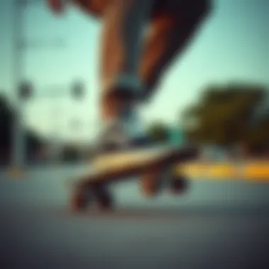 Skater performing tricks wearing Vans shoes with integrated wheels