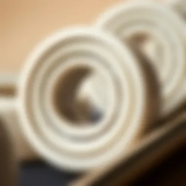 Close-up view of ceramic skateboard bearings showcasing their smooth surface.