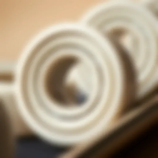 Close-up view of ceramic skateboard bearings showcasing their smooth surface.