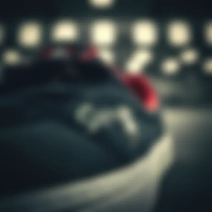 Close-up view of Supra skateboarding shoe design showcasing innovative materials