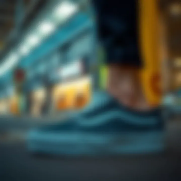 Graphic representation of sustainability efforts in Vans production