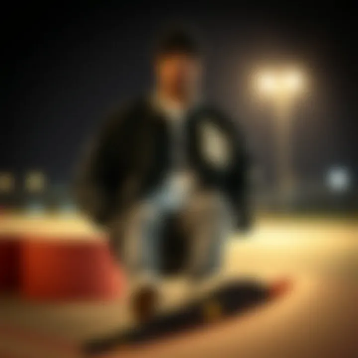 Notable The All Black Letterman Jacket: A Staple in Skate Culture