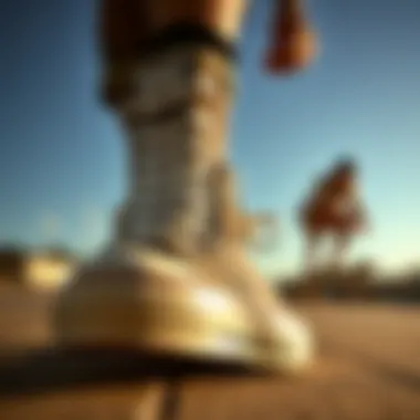 Converse Collaboration with Skateboard Artists Artistic representation of Converse collaboration with skateboard artists