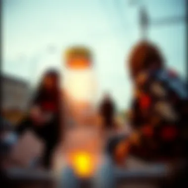 Huf Streetwear Aesthetic Artistic representation of Huf streetwear