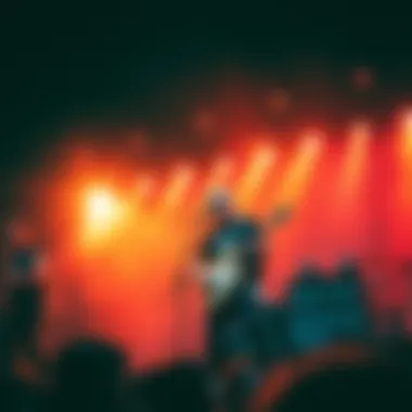 The Smashing Pumpkins in Concert Live concert of the Smashing Pumpkins with a skate vibe