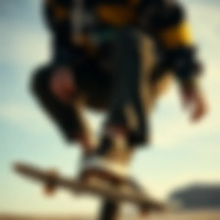 An eco-friendly skate brand promoting sustainable clothing options.