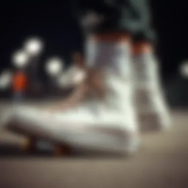 The Essence of White Leather Hightop Converse in Skate Culture Summary