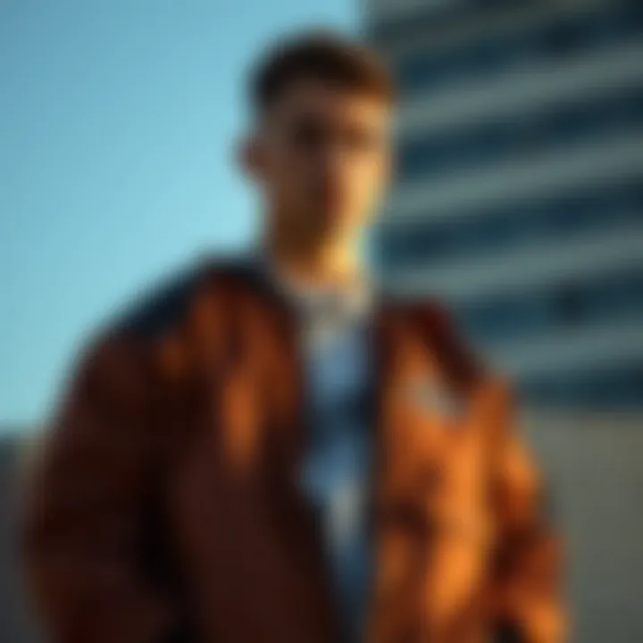 Stylish outfit combinations featuring The Hundreds bomber jacket