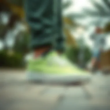 Notable The Impact of Neon Green Slip-On Vans in Skateboarding Culture