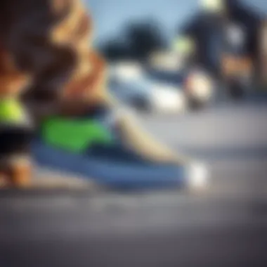 The Impact of Neon Green Slip-On Vans in Skateboarding Culture Summary