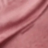 A close-up of the Pink Nike Crew Sweatshirt highlighting its texture and fabric