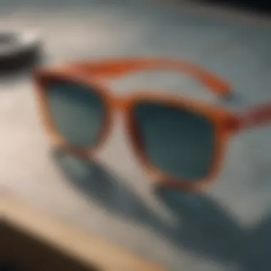 Eco-friendly production process of sunglasses