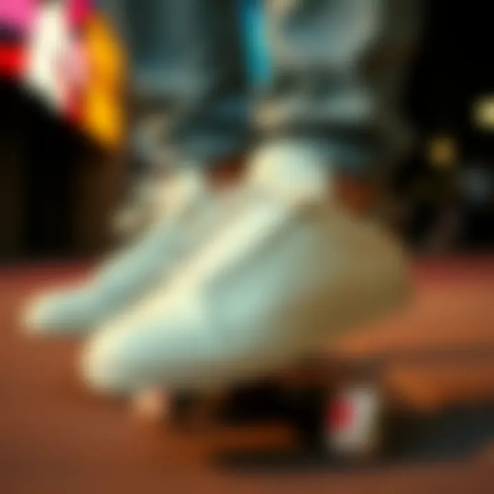 The Role and Impact of White Leather Skate Shoes in Skateboarding Culture Summary