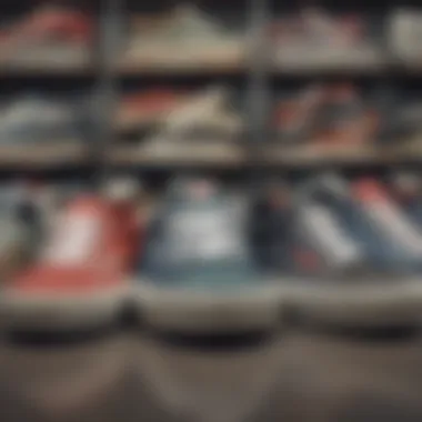 A visual timeline illustrating the evolution of Vans through the decades