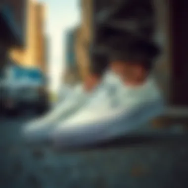 Cultural Contexts of Vans Classic Slip-Ons A visual representation of Vans Classic Slip-Ons in various cultural contexts