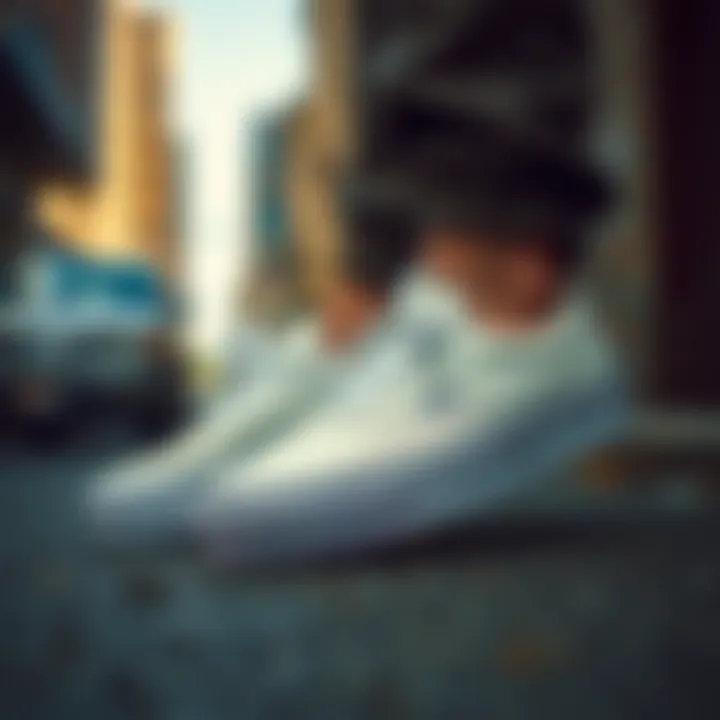 Cultural Contexts of Vans Classic Slip-Ons A visual representation of Vans Classic Slip-Ons in various cultural contexts