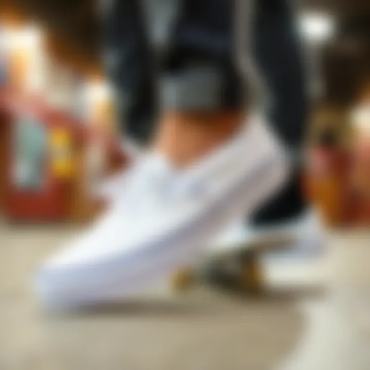 Timeless Design of Vans Classic Slip-Ons Vans Classic Slip-Ons showcasing their timeless design