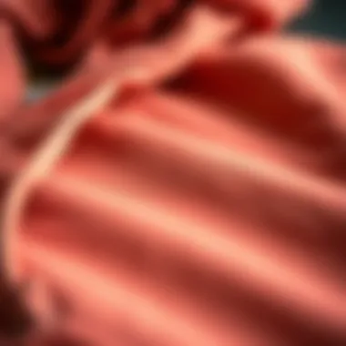 Textile Insights: Craftsmanship of Crop Hoodies A close-up of fabric textures used in crop hoodies