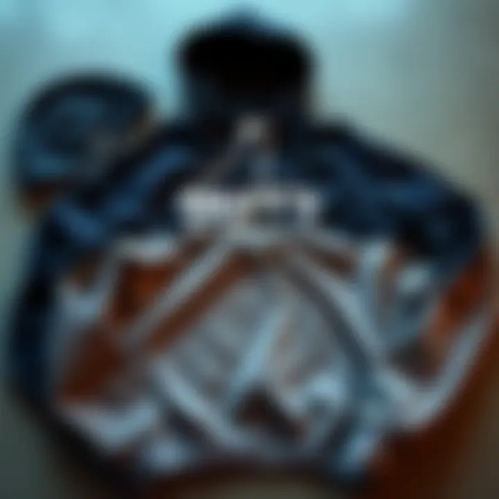 Versatile Styling: Crop Hoodies for Various Looks Different styling options for crop hoodies laid out on a flat surface