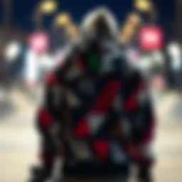 Trendy zip-up hoodie style with unique patterns